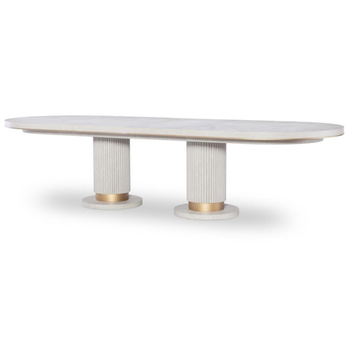 Complete Oval Dining Table Dining Tables Cream 6