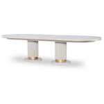 Complete Oval Dining Table Dining Tables Cream 17