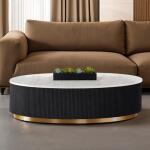 Virden Oval Cocktail Table