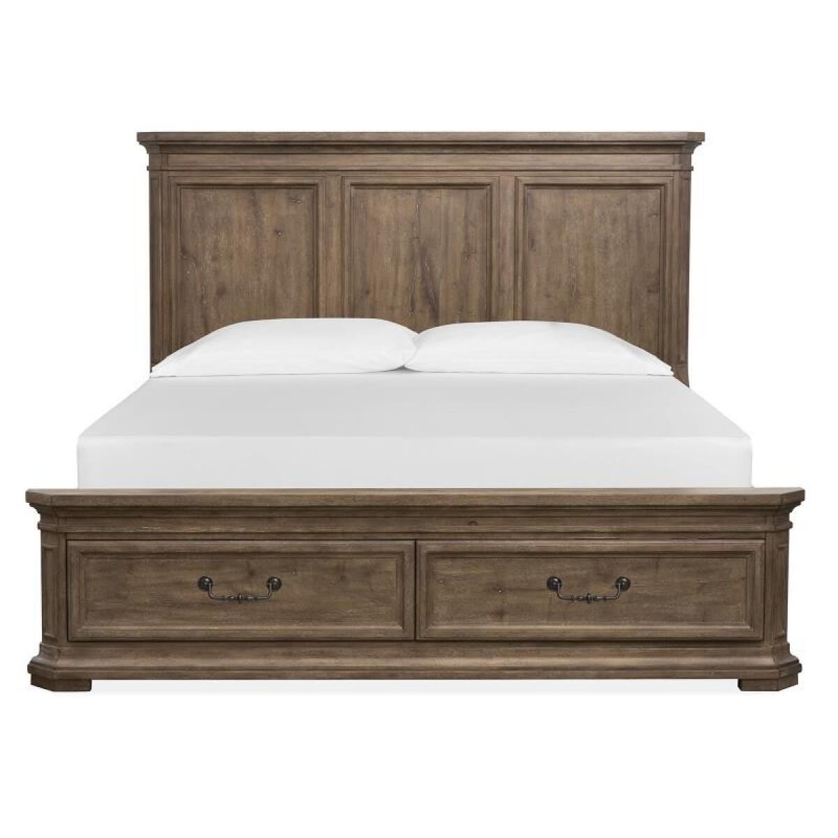 Adler Court Complete King Panel Storage Bed - Image 2