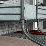 Olga Twin/Full/Queen Bunk Bed Youth Beds Antique Black 16