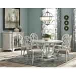 Complete Round Table Dining Sets Cream 8