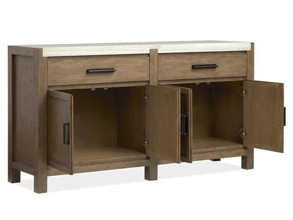 Plum Creek - LT. Brown Sideboard - Image 3