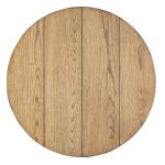 Urn Base End Table End tables Barnwood Oak And Kettle Black 13