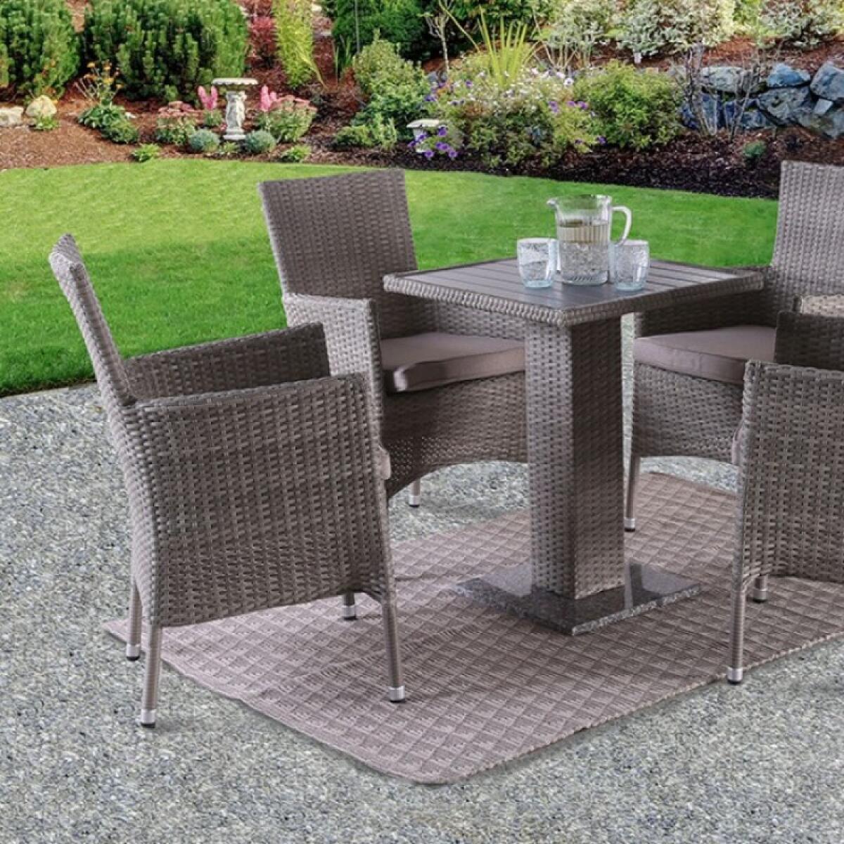 Aminta Patio Bistro Set Outdoor Sets Furniture of America 4