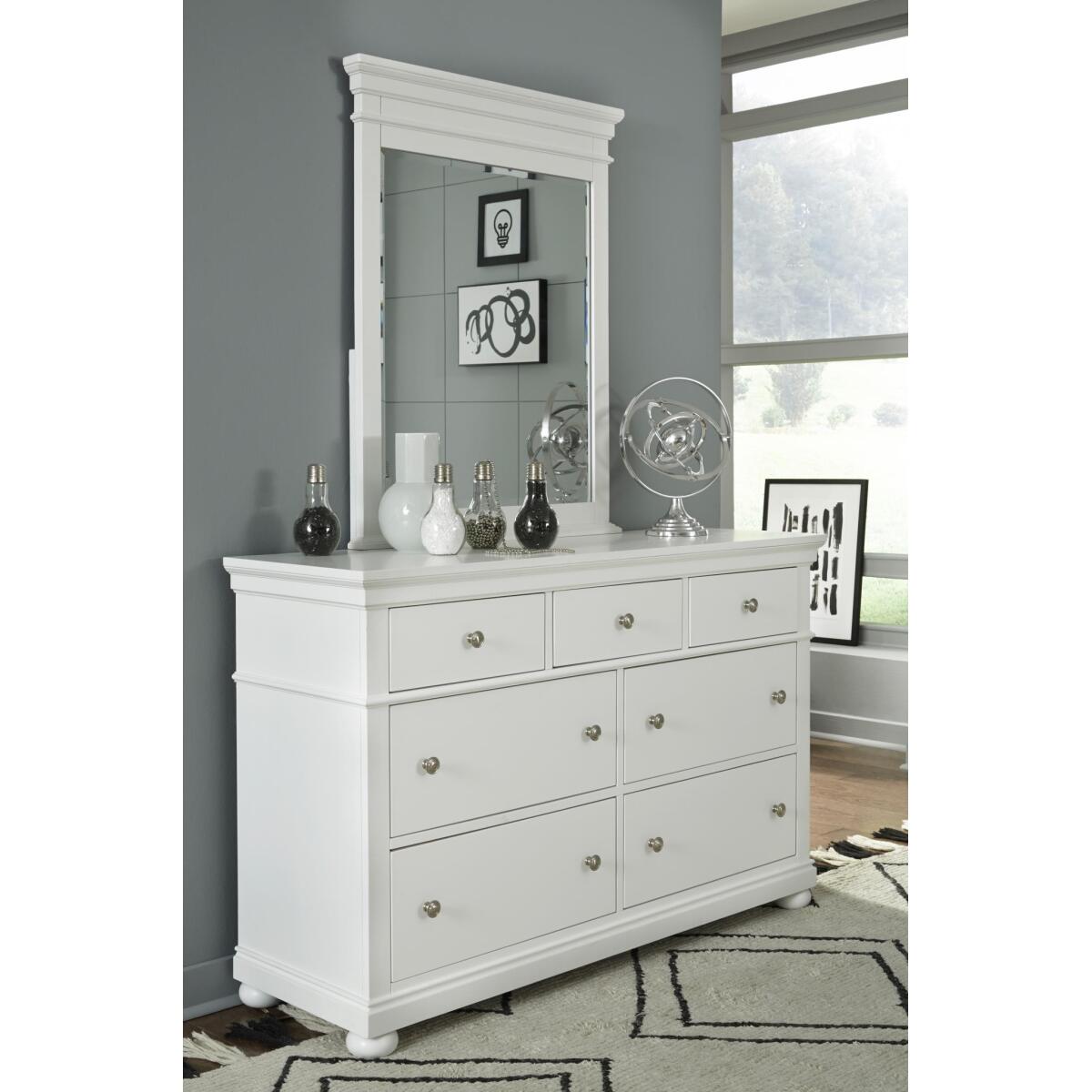 Dresser White Finish Youth Dressers Legacy Classic Furniture 6