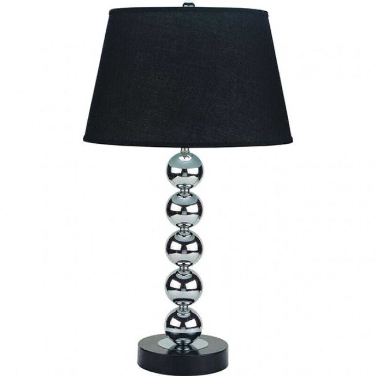 Opal Table Lamp (2/Box) Lighting Black 4