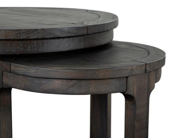 Boswell Round Nesting End Table - Image 4