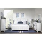 Complete Panel Bed, King 6/6 Beds Alabaster 14