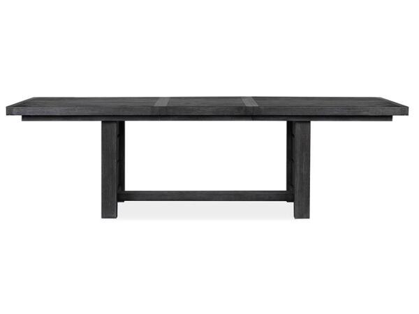 Plum Creek - Black Trestle Dining Table - Image 4