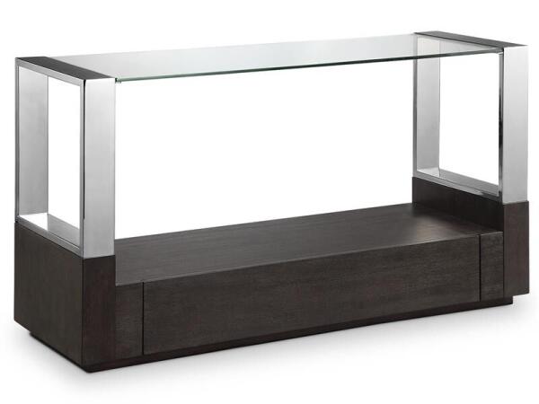 Revere Rectangular Sofa Table Sofa Tables Black