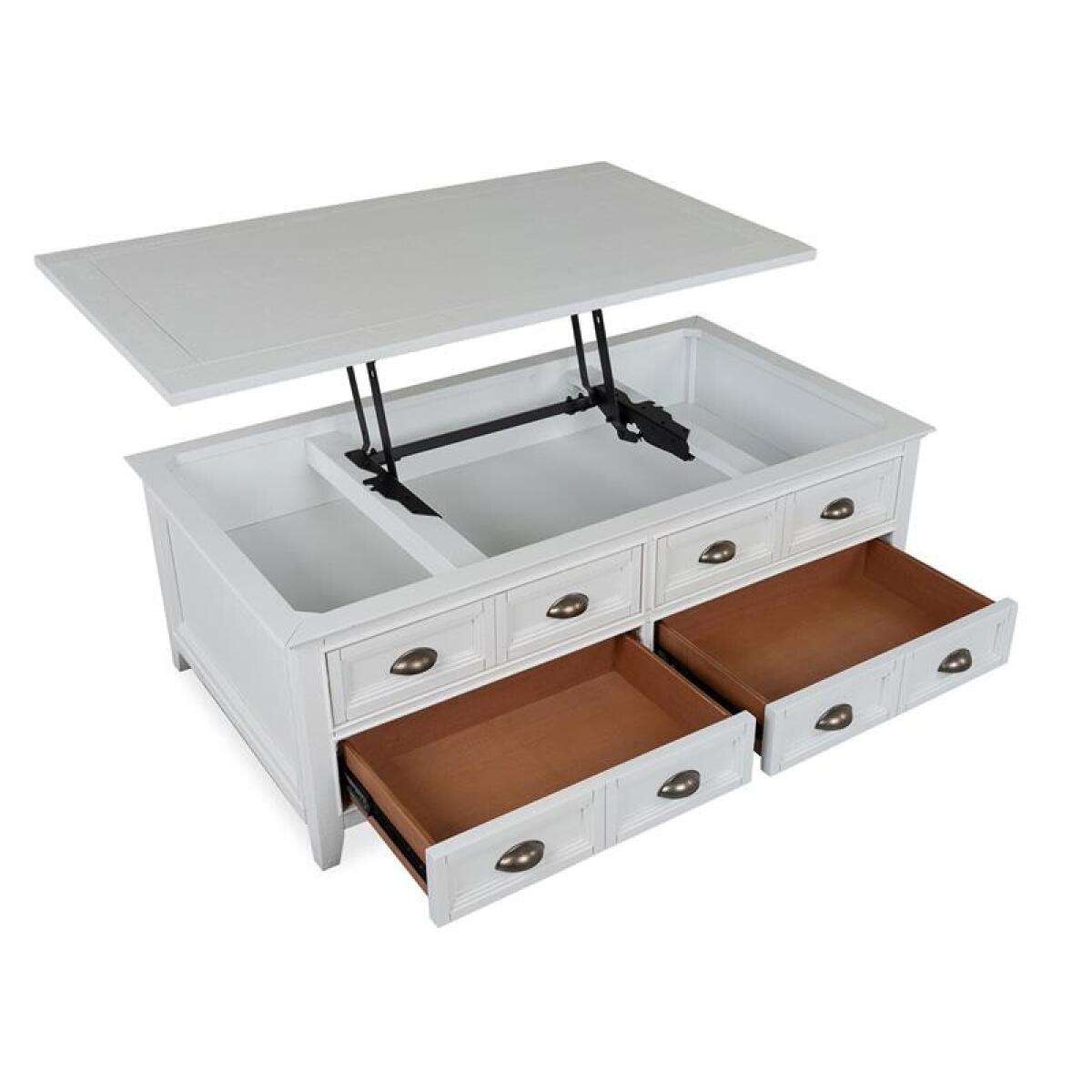 Heron T4400-50 Lift Top Storage Cocktail Table w/Casters - Image 9
