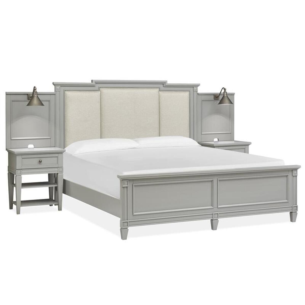 Glenbrook Complete King Wall Bed w/Upholstered HB Beds Beds 7