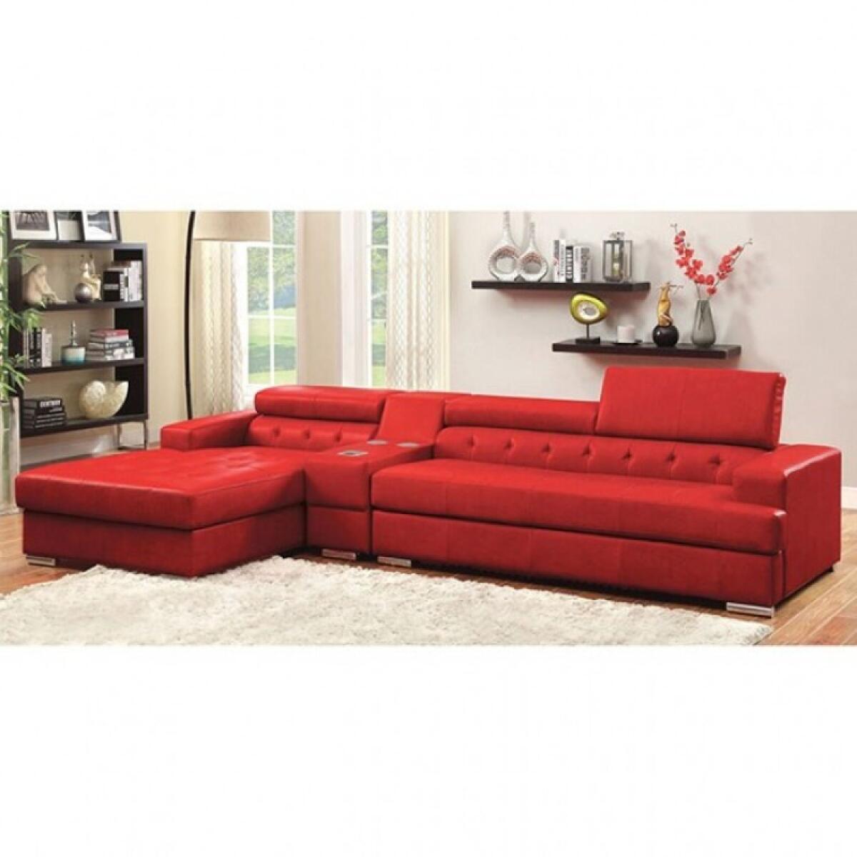 Floria Speaker Console Sectional Parts Furniture of America 7