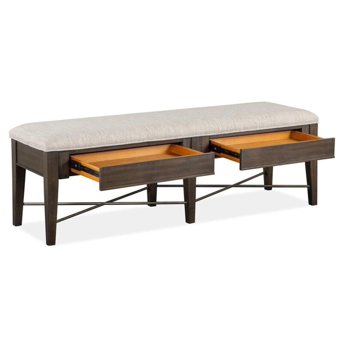 Westley Falls Bench w/Upholstered Seat - Image 3