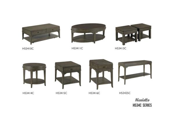 Nicolette Table Sets Brown