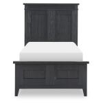 Complete Panel Bed Twin 3/3 Blacksmith Youth Beds Black 11