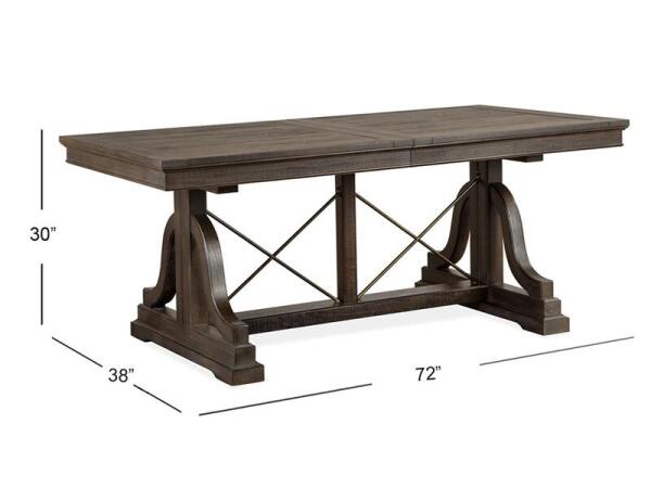 Westley Falls Trestle Dining Table - Image 12