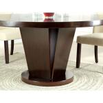 Cimma Round Dining Table Dining Tables Brown 16