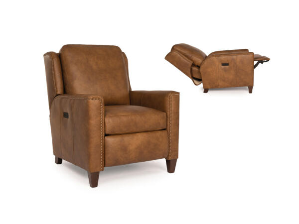 Motorized Reclining Chair 743-38 Recliners Brown