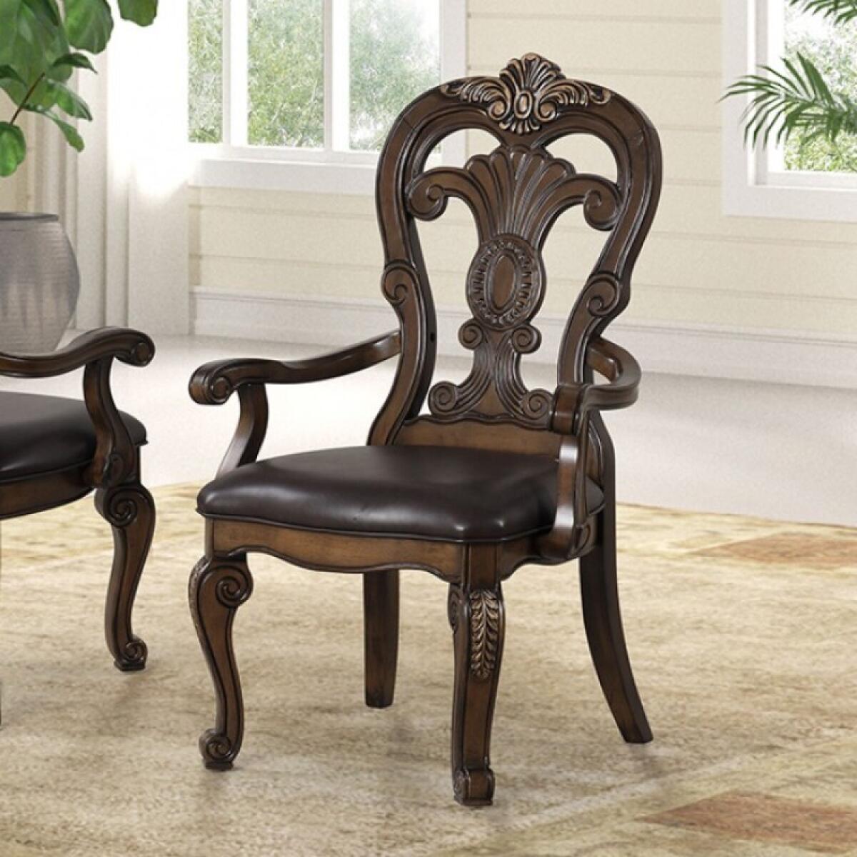 48be78a0a97ec9f340cb647e79eb485c Leovanni Arm Chair (2/CTN) - Image 1
