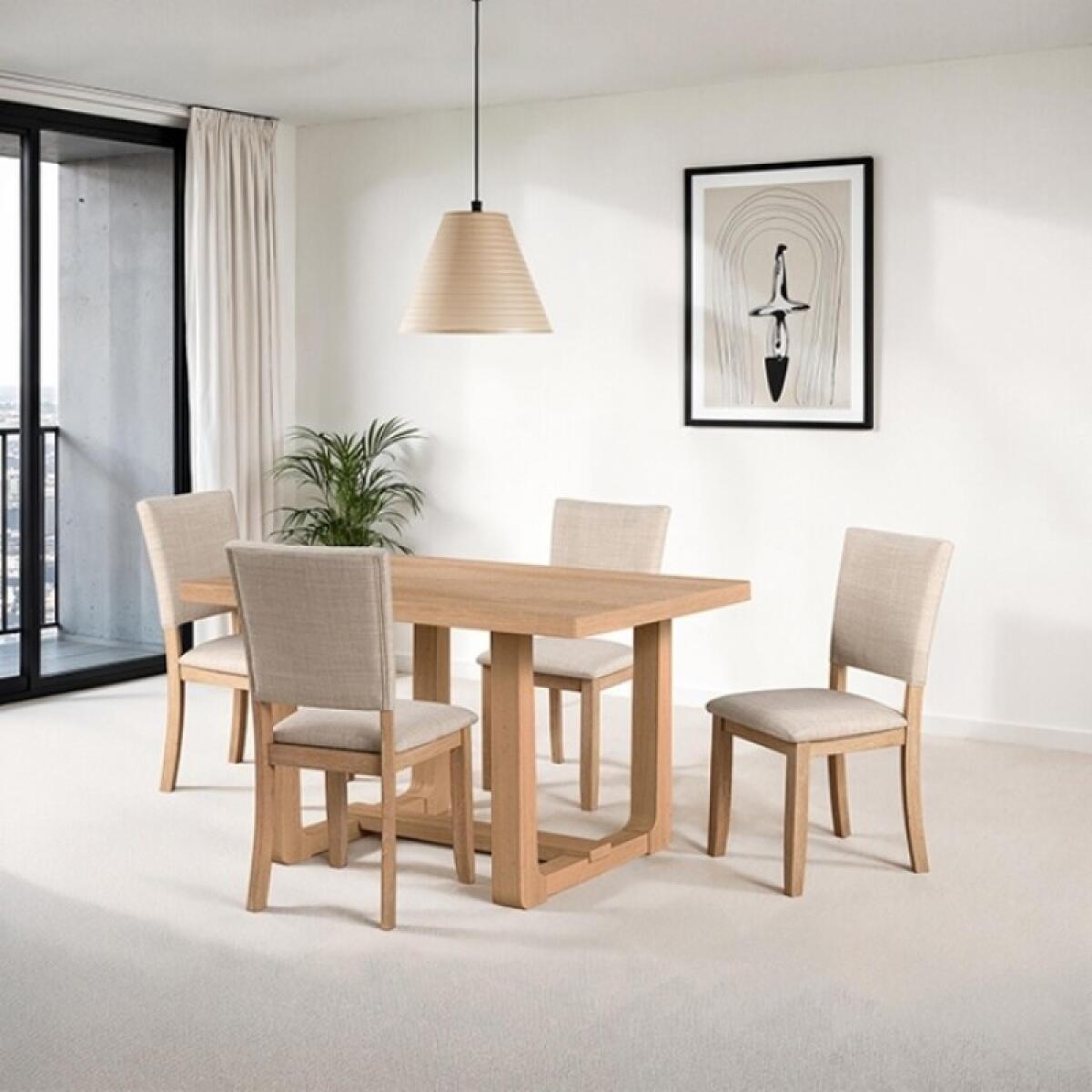 Sauro 5 Pc Dining Table Set - Image 3