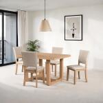 Sauro 5 Pc Dining Table Set - Image 3