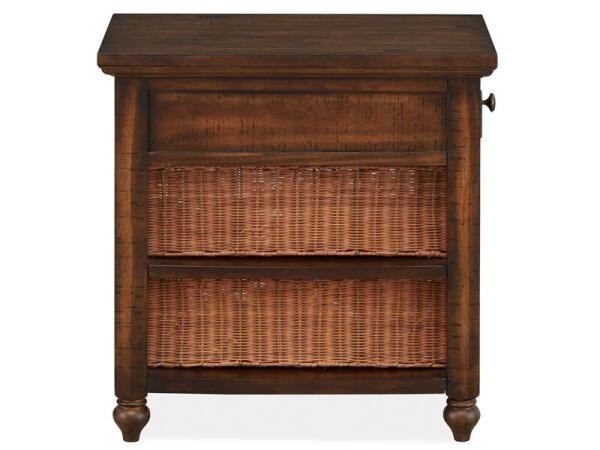 Cottage Lane Rectangular Chairside End Table - Image 4