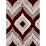 Hepsiba Area Rug 5′ x 7′ Rugs Drop Wine 10