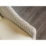 Tomohon Swivel Wicker Chair Outdoor Chairs Cream 9