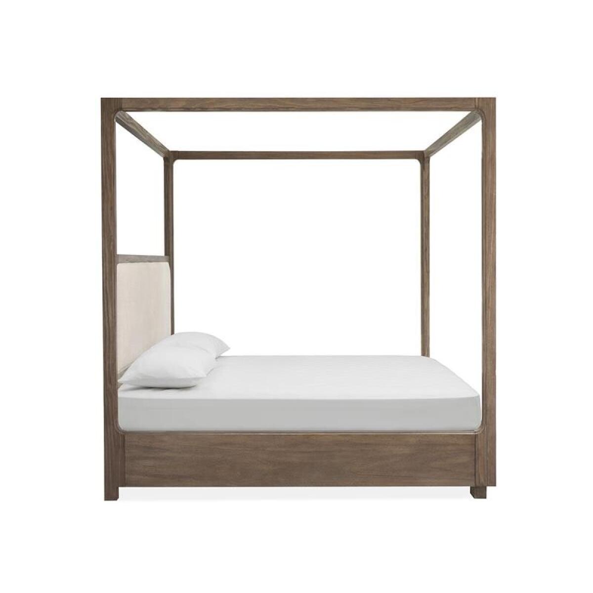 Westbourne B5888-76 Cal.King Poster Bed w/Upholstered Headboard - Image 5