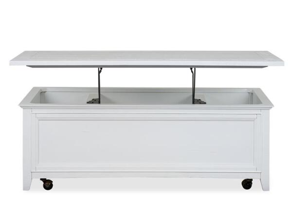 Heron T4400-50 Lift Top Storage Cocktail Table w/Casters - Image 3