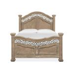 Marisol Wood Queen Panel Bed Footboard SU