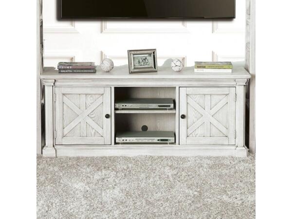Georgia 60″ Tv Stand Entertainment Stands Antique White