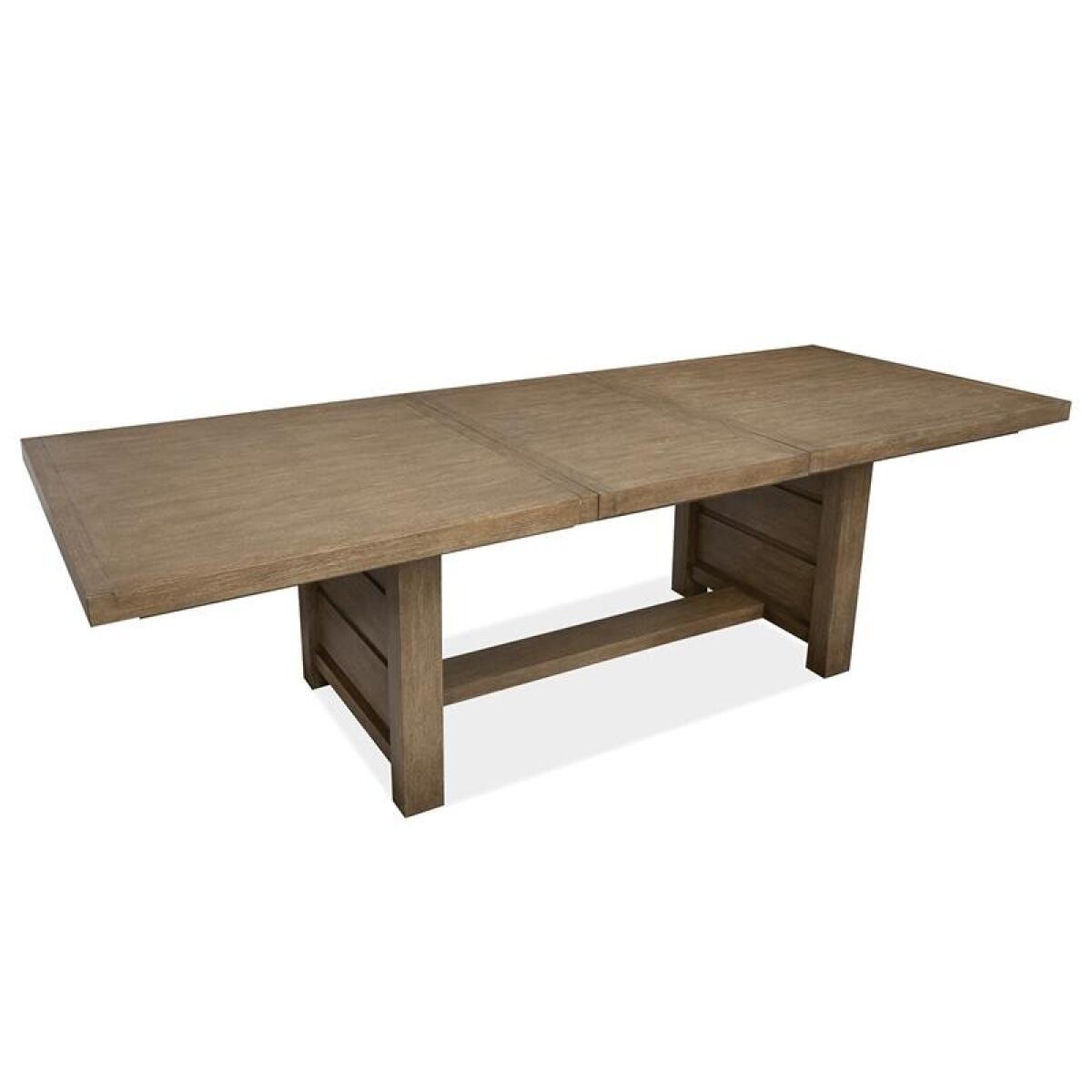 Plum D5768-21 Trestle Dining Table - Image 8