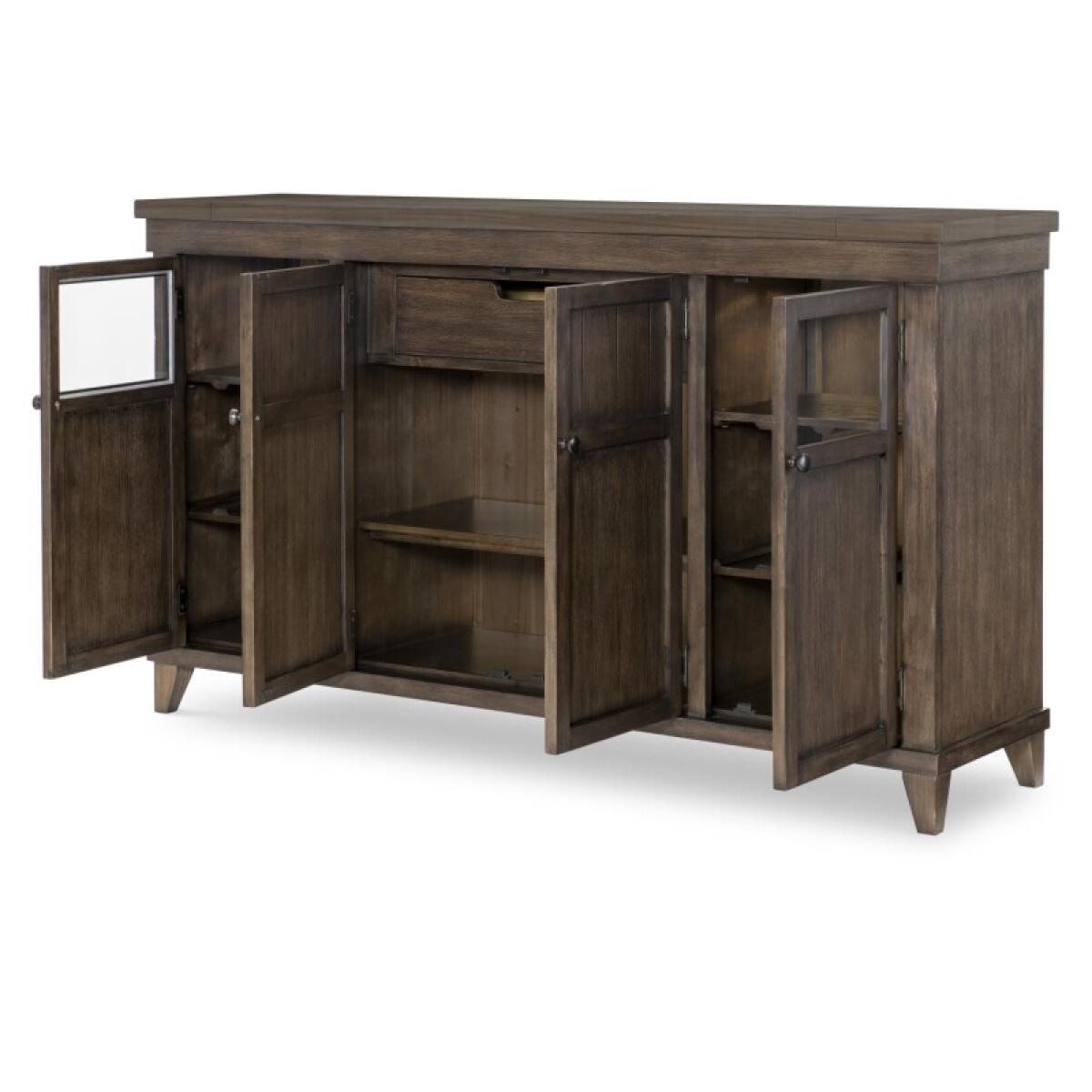 Credenza Dining Storage Brown 5