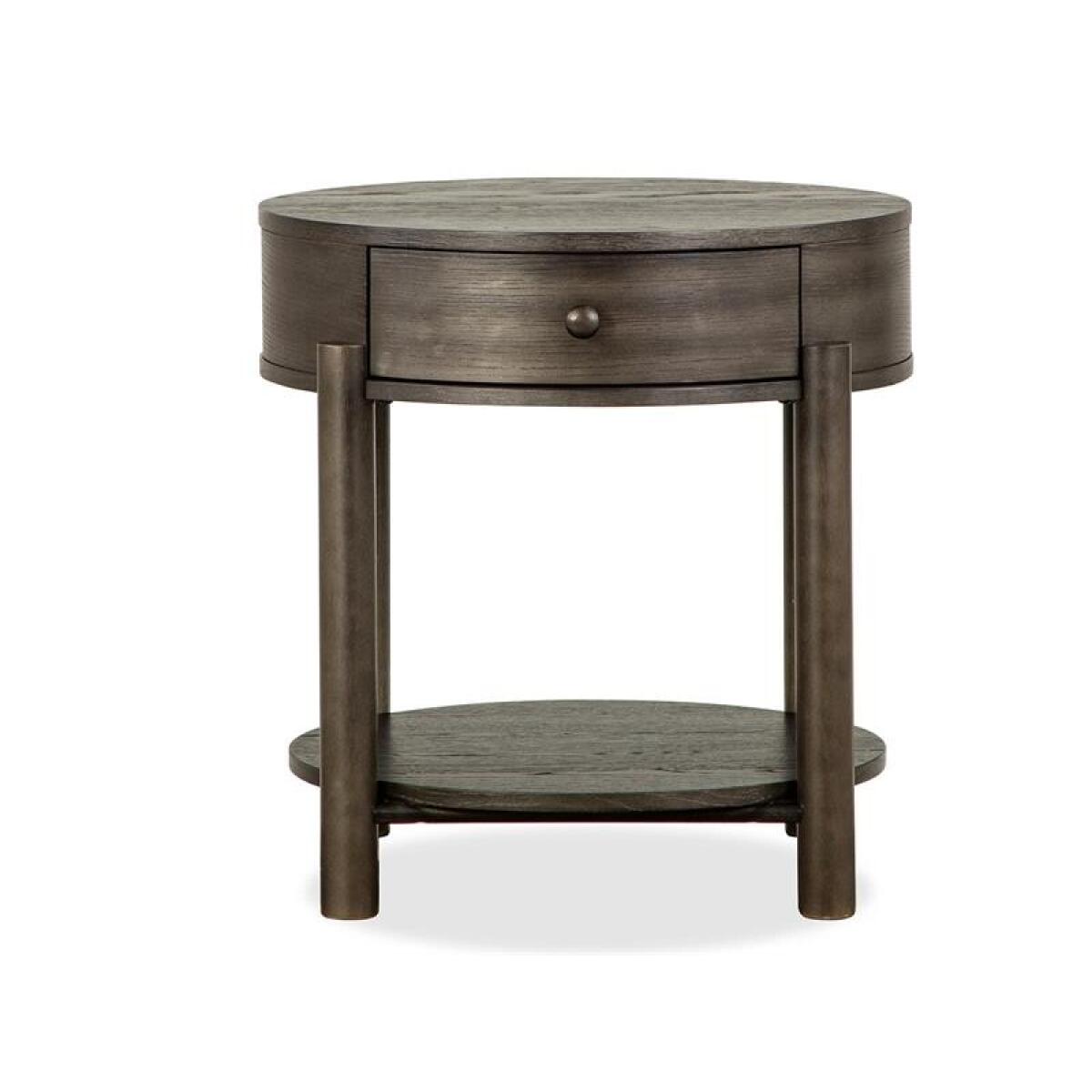 Hadleigh Black Round End Table - Image 8