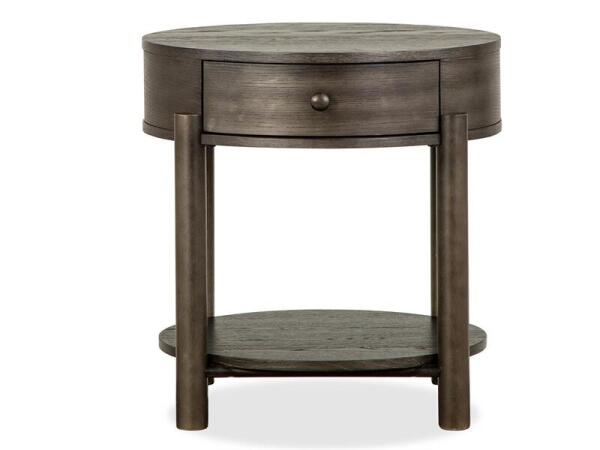Hadleigh Black Round End Table - Image 8