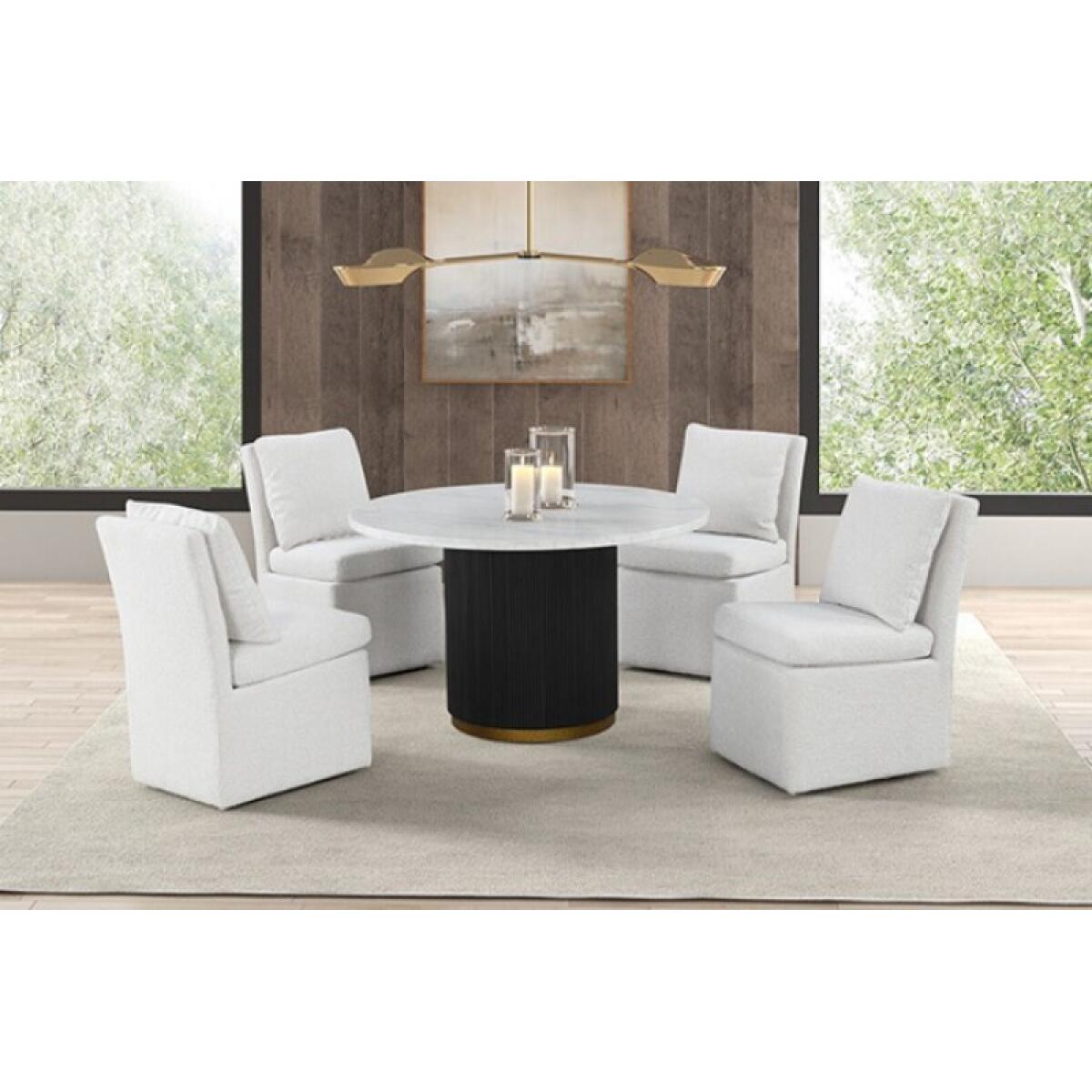 Varde 5 Pc Dining Table Set - Image 3