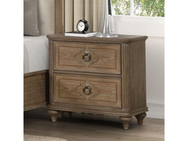 Lyris Nightstand Nightstands Brown