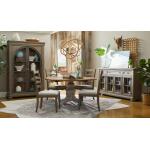 Complete Round Pedestal Table Dining Sets Cloud 12