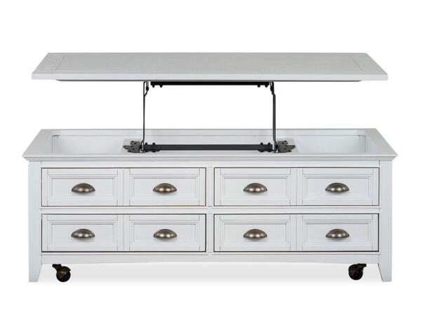 Heron T4400-50 Lift Top Storage Cocktail Table w/Casters - Image 16