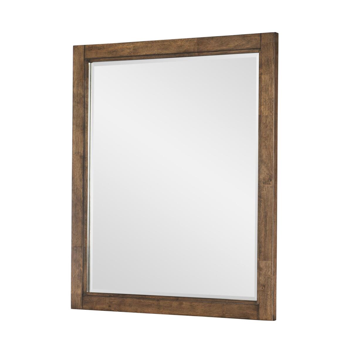 Mirror Brown Finish Bedroom Mirrors Brown 4