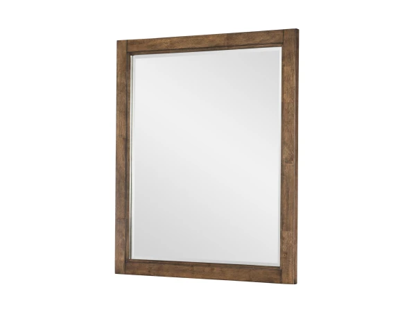 Mirror Brown Finish Bedroom Mirrors Brown