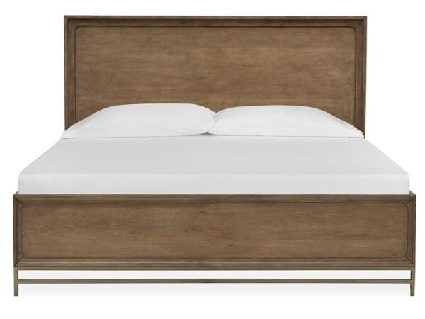 Lindon Wood Cal.King Panel Bed Rails SU Bed Parts Bed Parts 5