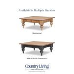 Square Cocktail Table Cocktail & Coffee Tables Barnwood Oak And Kettle Black 18