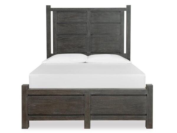 Plum Creek – Black Wood Queen Panel Bed Footboard SU Bed Parts Bed Parts 5