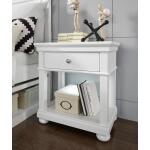 Open Night Stand White Finish - Image 4