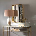 Crofton Vanity Mirror, Gold - Image 7