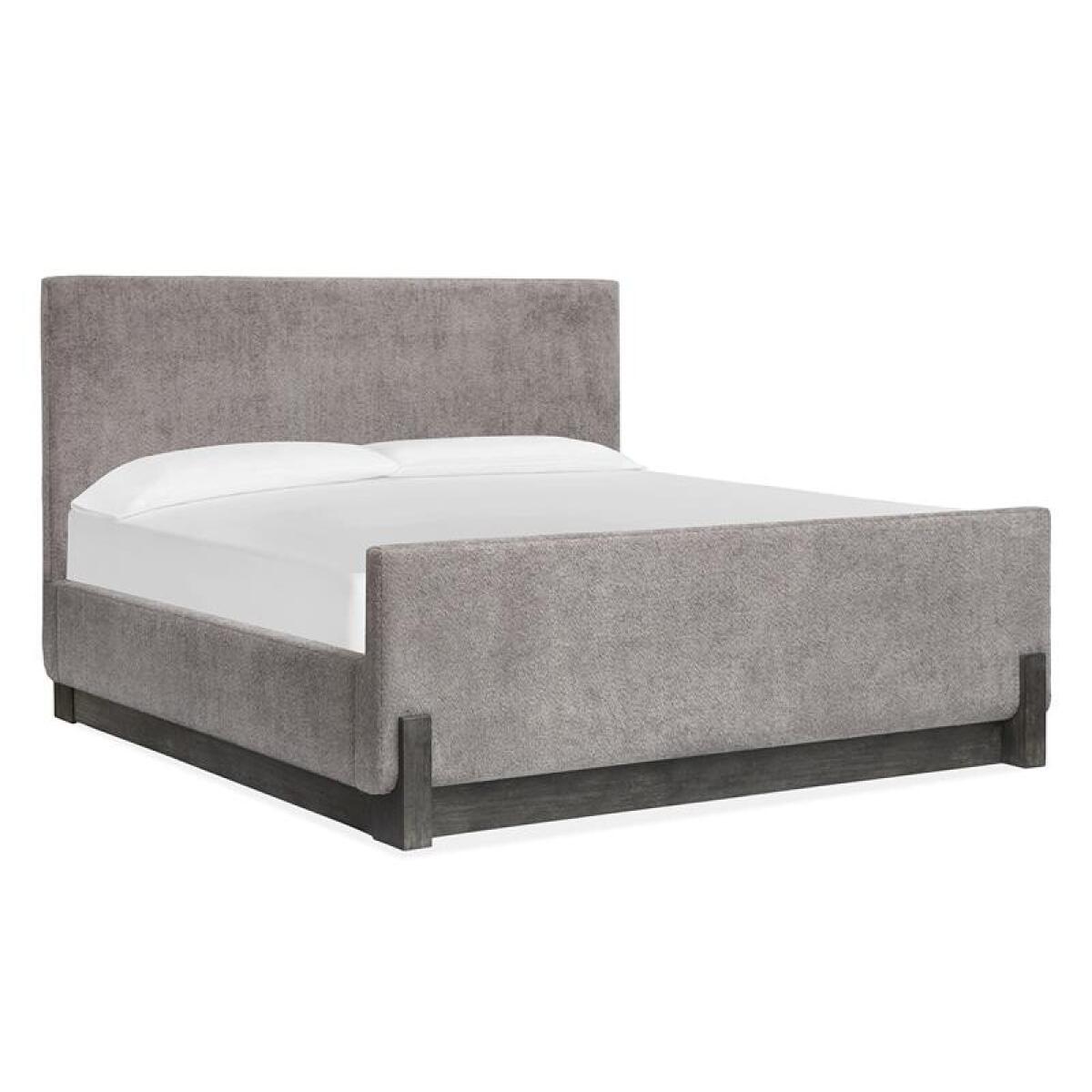 Kinsley Complete King Upholstered Panel Bed Beds Beds 6